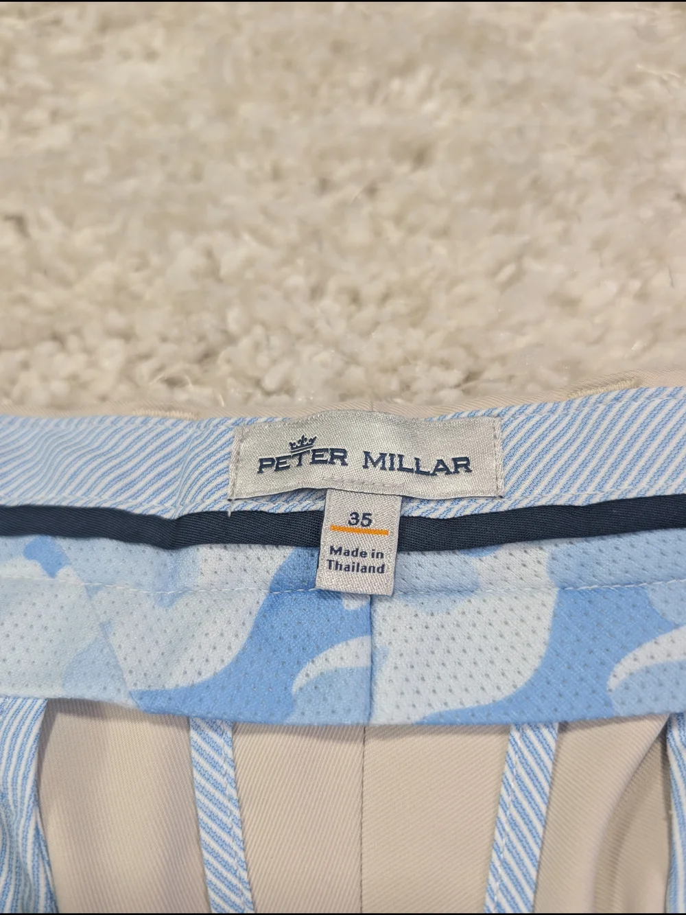 Peter Millar tailored flat